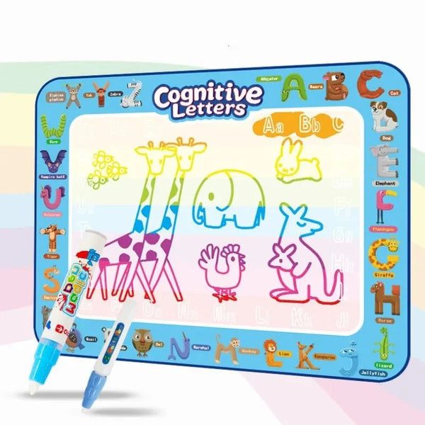Magic Water Drawing Mat for Kids | Reusable Painting Play Mat
